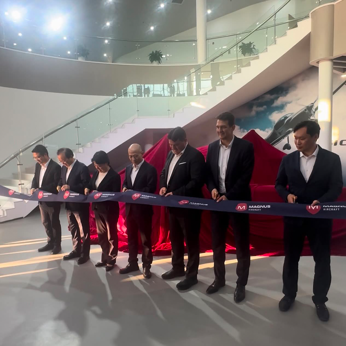 A Magnus Aircraft Zrt. megnyitotta első nemzetközi Showroomját Wuxiban, Kínában
