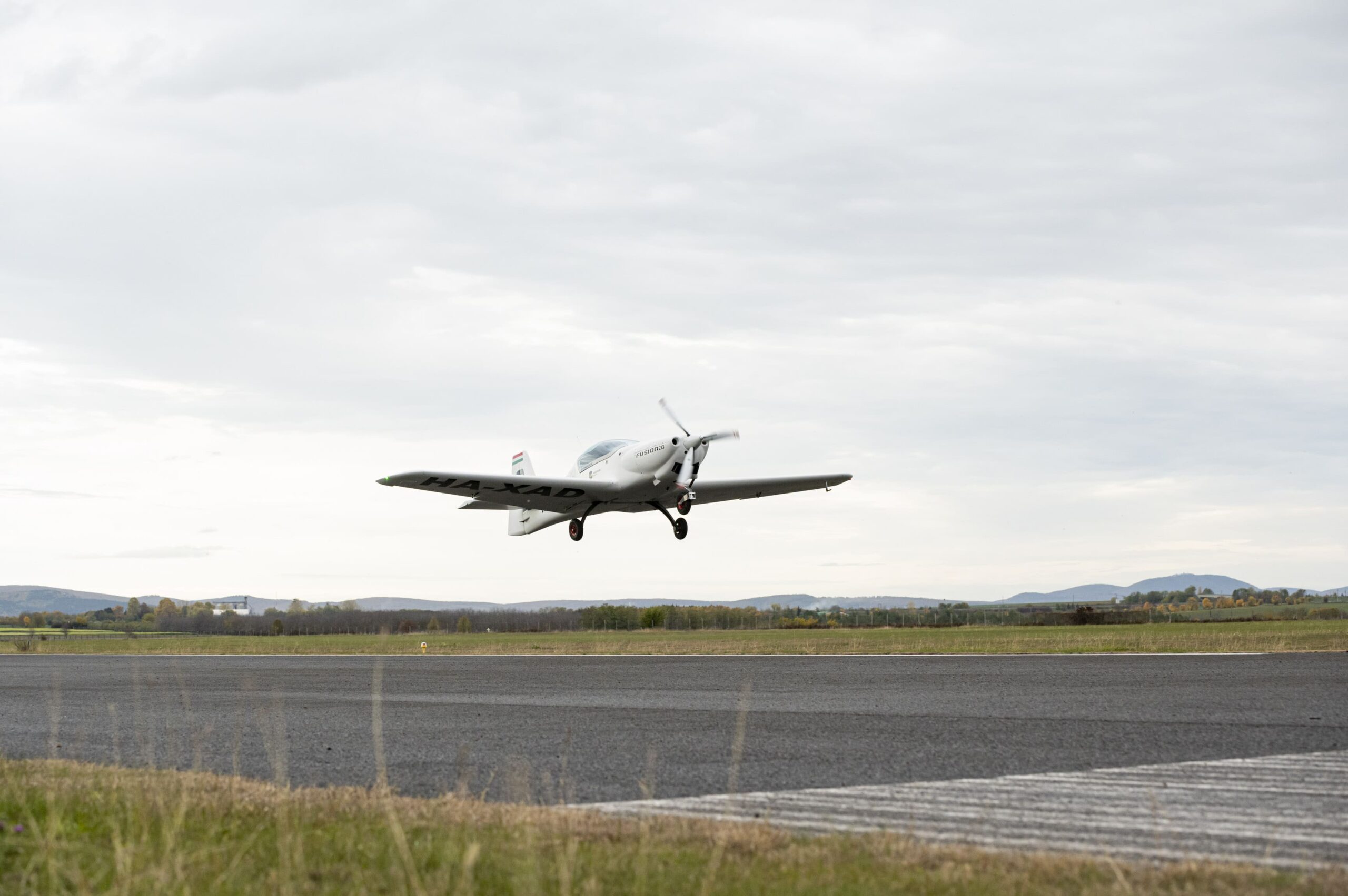 The Fusion 213 prototype successfully completed its maiden flight